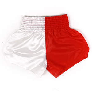 Quick Drying Breathable Men's Muay Thai Kickboxing Shorts 220g Polyester/Silk - Product Image 4