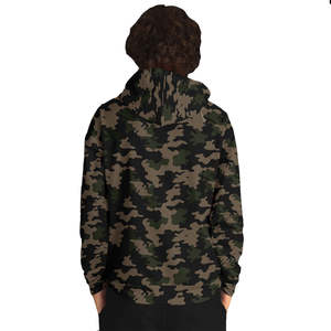 Sudadera con Capucha Unisex de Camuflaje con Estampado 3D, Holgada, Informal, de Manga Larga, de Algodón Pesado y Mezcla de Poliéster - Product Image 3