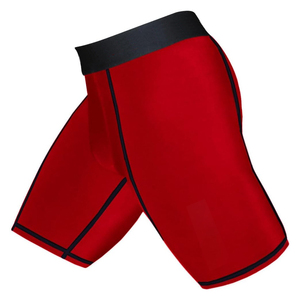 Custom Logo <b>Compression</b> <b>Shorts</b> OEM Nylon Polyester Fabric Breathable Stretch Gym Wear Manufacturer Supplier - Product Image 3