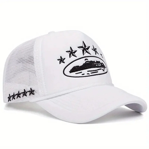 Nuevas Gorras de Béisbol Unisex Impermeables con Bordado a Mano, Estilo Hip Hop, Ajustables, Transpirables, con Protección Solar, Malla, Moda Urbana, Tipo Trucker - Product Image 5