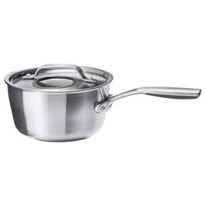 Casserole professionnelle en acier inoxydable avec couvercle, petite marmite de cuisine durable pour la maison, l'hôtel et la restauration - Product Image 6