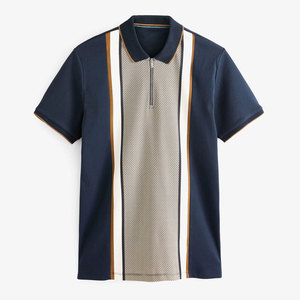 Polo de golf imprimé tendance à prix de gros, uniforme, manches courtes, broderie de logo personnalisé, pour hommes - Product Image 4