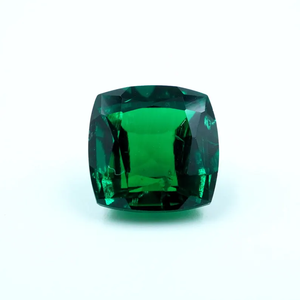 Esmeralda Zambiana Cultivada en Laboratorio, 2.80 Quilates, Corte Cojín Facetado, Gema de la Marca HAYAAT GEMS para Joyería - Product Image 4