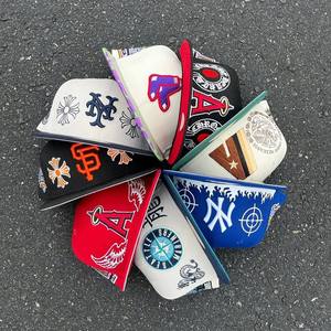 Nueva Gorra de Béisbol Ajustable, Deportiva y Moderna, de 6 Paneles, con Visera Plana, Bordado 3D Personalizado, 100% Algodón, para Fiestas - Product Image 4