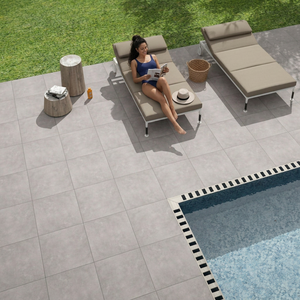Baldosas de Porcelana para Exteriores de 20 mm, 600x600 mm, Resistentes, Color Gris Oscuro, Adhesivas, para Estacionamientos, Garajes, Centros Comerciales, Baños - Product Image 5
