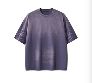 High Quality Oversized Washed Oversized T Shirt Lightweight Oversize Short Sleeve Unisex Men 100% Cotton Sports Jogger - Product Image 5