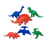 8er Set Plastik-Mini-Dinosaurier für Brettspiele-Tier party-Plastik-Dinosaurier-Figuren spielzeug-Kleines Dino für Kinder Kleinkind