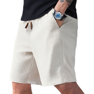 Pantalones Cortos Chino de Algodón Ecológico para Hombre, Transpirables para Verano, Color Sólido, Diseño de Cuatro Bolsillos, Fabricante de Pantalones Cortos - Product Image 3