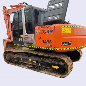 Venta caliente USADO Hitachi Zx120 Excavadoras Máquina 12Ton de segunda mano MINI Hitachi Excavadora hidráulica sobre orugas Excavadora - Product Image 1