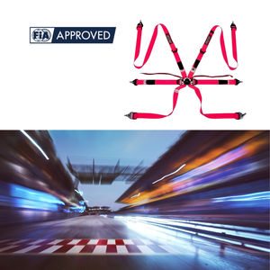 Arnés de Seguridad de 6 Puntos TBRACING ULTRA-D 2" FIA 8853-2016 para Carreras, con Patente Taiwanesa, Incluye Pernos de Anclaje, Costuras Reforzadas, OEM ODM - Product Image 2