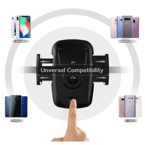 Support de téléphone portable réglable pour grille d'aération de voiture avec support pour une utilisation pratique du téléphone portable - Product Image 6