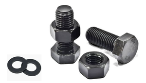 HIPEC Box M4 Black Grade 4 Stainless Steel 12mm Bolts & <b>Screws</b> <b>Set</b> with UNC Thread Round Head Assortment Kit Includes Nuts - Product Image 4