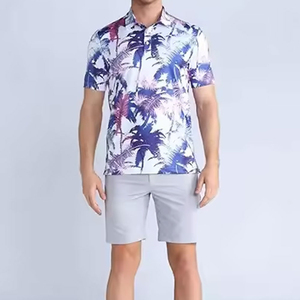Polos de Golf de Manga Corta para Hombre, Calidad Premium, 100% Poliéster, Tejido de Punto, Diseño Sublimado con Rayas y Patrón 3D - Product Image 5