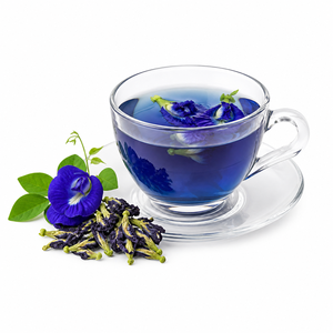 Vietnam Blue Pea Blossom <b>Tea</b> Naturally Dried Herbal <b>Infusion</b> With Rich Color Smooth Taste For Calm Mind Daily Refreshing Drink - Product Image 1
