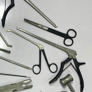 ชุดเครื่องมือผ่าตัดกระดูกสันหลัง Kerrison Rongeurs Bone Curettes สแตนเลสสตีล แบบ Codman สำหรับศัลยกรรมกระดูกและข้อ ได้รับการรับรองมาตรฐาน CE โดย Dentavex - Product Image 6