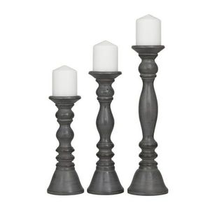 Artistic Wooden Candle Holder Distinctive Home Accent For Wedding <b>Tables</b> Parties And Decorative Settings - Product Image 2