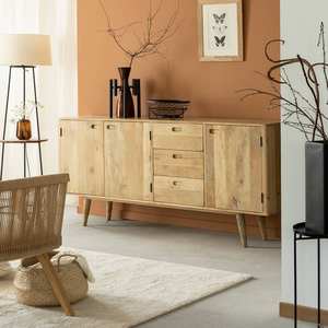 Buffet long en bois de manguier Vandana Sereno Stellar - Product Image 1