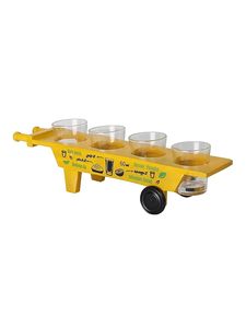 Excellent rapport qualité-prix : Plateau à collations en bois, robuste et durable, avec compartiments pour servir les en-cas. - Product Image 1