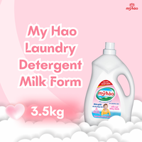 Détergent à lessive liquide à base de lait My Hao, soin des peaux sensibles, formule concentrée nettoyante et antibactérienne