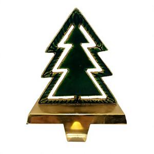 Modern Metal <b>Stocking</b> <b>Holder</b> with Decorative Fireplace Hook for Holiday Decorations Family Celebrations and Seasonal Home Decor - Product Image 3