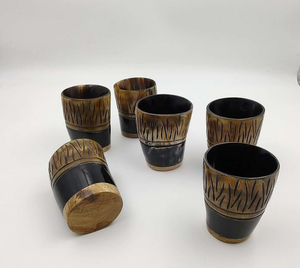Coupe en corne de bœuf de qualité supérieure, style viking, idéale pour les fêtes, les mariages ou la décoration rustique de la maison, cadeau pour le mead/le vin/la bière - Product Image 4