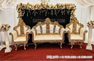 Pakistani Wedding Decor Shagun Ceremony Furniture Set Muslim Bangle Ceremony <b>Sofa</b> Set for Stage Walima Ceremony Stage <b>Sofa</b> Set - Product Image 3