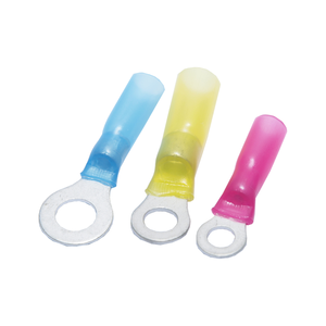 Connecteur à sertir circulaire isolé en cuivre étamé - Product Image 1