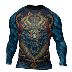 Buy High Quality Gym Sportswear Polyester Spandex <b>Compression</b> <b>Shirts</b> Long Sleeve Sublimation Printed <b>Compression</b> <b>Shirt</b> - Product Image 3