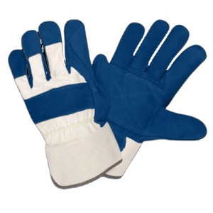 Guantes de Trabajo Reforzados de Cuero Vacuno, Reflectantes, de Seguridad Industrial, para Construcción, Ropa de Seguridad Personal Reflectante - Product Image 4