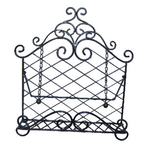 Soporte de Libros Decorativo de Hierro Metálico para Escritorio, Diseño Rústico, Recubierto, para Hogar u Oficina, Hecho a Mano - Product Image 6