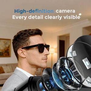 Gafas Inteligentes con Cámara, Grabación de Video 1080P, <span class=keywords><strong>Audio</strong></span>, Chat con IA, Traducción, Llamadas, Música, Transferencia WiFi, Resistencia al Agua IPX5, Micrófono Dual - Product Image 3
