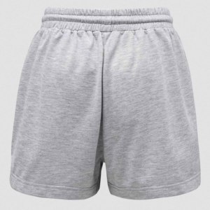 Shorts de Cintura Alta de Lona Tejida, Estilo Urbano, con Detalle de Botones, Color Sólido, Transpirables, Ecológicos, de Secado Rápido, Cintura Elástica, para Mujer - Product Image 4