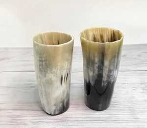 Verre à shot en agate naturelle de qualité export, design antique, fait main, pour bar, idéal comme coupe à boire en corne d'Agate. - Product Image 3