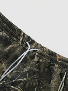 Conjunto de chándal de camuflaje para hombre, 2 piezas: sudadera de cuello redondo y pantalones de chándal, conjunto deportivo de moda para correr, ropa deportiva a la moda - Product Image 5