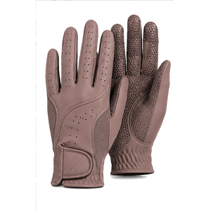 Gants de golf respirants à doigts entiers unisexes en cuir Cabretta, fermeture auto-agrippante pour main droite, antidérapants, avec sangle de poignet réglable - Product Image 1
