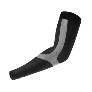 Manchons de cyclisme anti-UV unisexe pour adulte, noir et gris, en Spandex et Polyester - Product Image 4