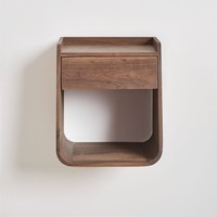 Table de chevet Vandana Nova Maxima en bois d'acacia 35x35 cm
