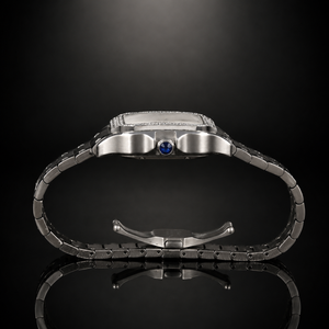 VVS Stainless Steel Automatic Mechanical <b>Watch</b> High Quality Luxury Elegant Analog Glass Crystal Fashion Jewelry Limited Edition - Product Image 3