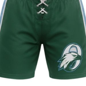 Ensemble short et maillot de hockey sur glace sublimé vert et blanc pour homme, en polyester, col en V, vêtements de sport pour matchs d'équipe, tenue de performance - Product Image 4