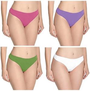 Nuevo Diseño de Tanga Cómoda para Mujer, Ropa Interior de Poliéster/Algodón, Tela Suave, Transpirable, de Secado Rápido, Elástica y con Ajuste Seguro - Product Image 5