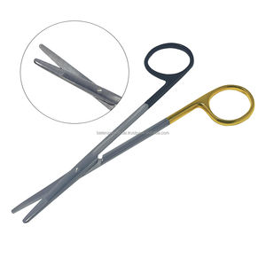 Ciseaux de dissection manuels Kilner Ragnell TC Super Cut courbés 13 cm, utilisation sûre, conformes aux normes MOL - Product Image 1