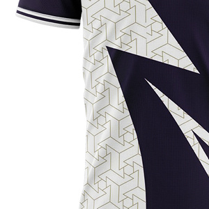 Custom Sublimated Men's <b>Soccer</b> Jersey Crew Neck Short Sleeve Geometric Print 100% Polyester Moisture Wicking Regular Fit - Product Image 5