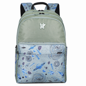 Sac à dos scolaire résistant à l'eau Arctic Fox Galaxy pour grande capacité, bretelles détachables Sea Spray - Product Image 1