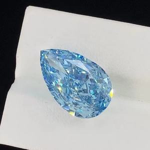 Diamantes de Laboratorio Cultivados en Laboratorio, Corte Pera, Color Vívido Fantasía, 3.0 CT, VS1-VS2, Certificados por IGI, para Joyería Personalizada - Product Image 1