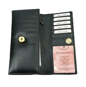 Leather Zipper Wallets Women's RFID Clutch Purse ID Card Holder Ladies Evening <b>Bags</b> <b>Long</b> Large Capacity Mobile Phone Case Covers - Product Image 2