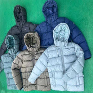 Vestes matelassées en nylon pour hommes de haute qualité, légères, couleurs mélangées, à capuche, pour l'extérieur, hiver, marque populaire, vente en gros - Product Image 5