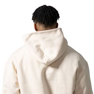Sweat-shirt à capuche unisexe beige pour homme, en molleton épais, à manches longues, décontracté, athlétique, streetwear, pour la gym et l'entraînement - Product Image 5