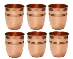 Gobelets en cuivre de qualité export, fournisseur en gros, fabricant, personnalisation du logo, articles de boisson réutilisables et durables - Product Image 4