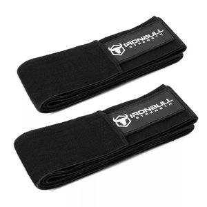 Attelles de genou en néoprène robustes avec fermeture auto-agrippante réglable, antidérapantes, élastiques, de compression, personnalisables pour la force athlétique et les squats - Product Image 3