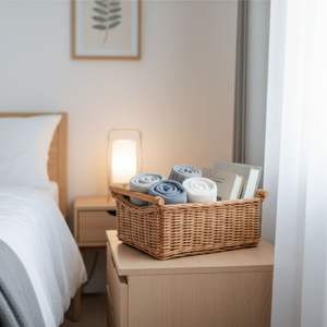 Cesta Organizadora de Cajones de Ratán Artesanal - Product Image 4